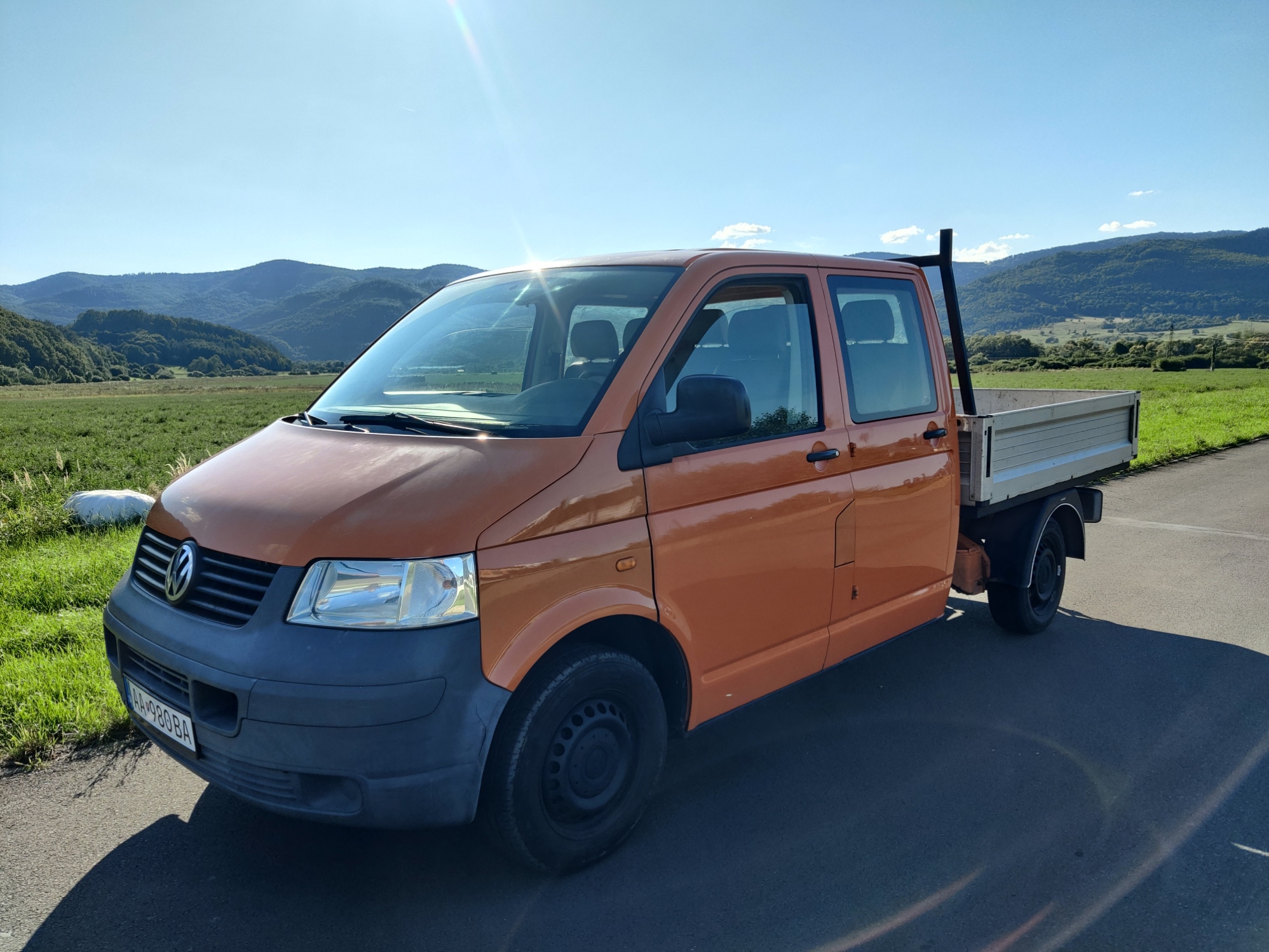 Volkswagen Transporter T5 valník 1.9 TDI